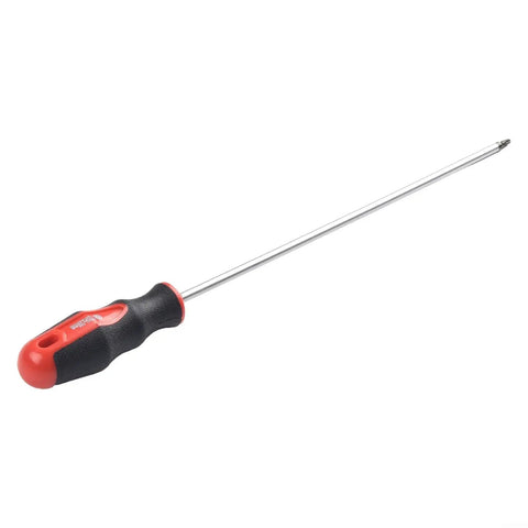 Cool Extended Long Blade Screwdriver Kit With 5 Torx Bits And Magnetic Tips For Auto Repair Electronics Reach Deep Recessed Screws Smooth Ergonomic Handle T15 To T30 Size. 400mm chrome vanadium steel Torx driver with ergonomic grip
