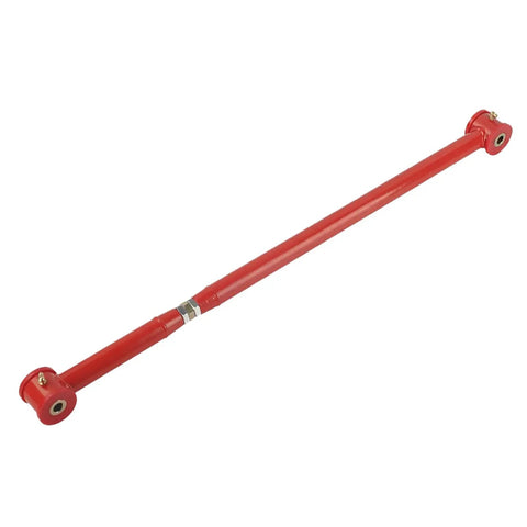 Rear Adjustable Track Bar For GM SUVs 2007 2014 Suburban 1500 2500 Tahoe Yukon Avalanche Escalade Built Tough Steel With Red Powder Coat Panhard Rod Compatible Suspension Upgrade For Off Road Strength. red adjustable steel track bar with bushings