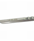 Heavy Duty One Eighth Inch Keyway Broach In High Speed Steel For CNC Broaching Machines Boss Grade Keyway Cutter, side detail view