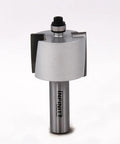 One Half Inch Shank Rabbeting Router Bit With Carbide Tip for handheld or table mounted wood router, side view of bit