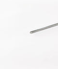 Close-up of a 3/8-inch M2 Cryo bowl gouge tip for woodturning (Hurricane CryoCut HTT-500)