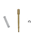 No Drama Steering Wheel Horn Button Contact Plate And Plunger Pin Kit Quick Swap For Toyota Corolla 4Runner Pickup Starlet Tercel includes brass pin, spring, and clip.