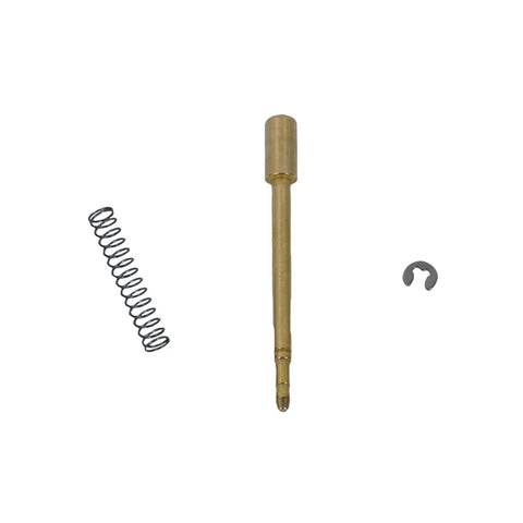 No Drama Steering Wheel Horn Button Contact Plate And Plunger Pin Kit Quick Swap For Toyota Corolla 4Runner Pickup Starlet Tercel includes brass pin, spring, and clip.