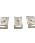 Tooth Plate 1821.048.020 Replacement Spare Part For BXT2 And BXT2-19 Battery Powered Plastic Strapping Tools Heavy Duty Build For Quick Install No Fuss Precision Tooth Alignment And Reliable Strap Tensioning, metal spare part shown front view