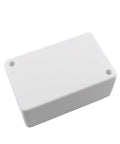 4 Pack Premium White Electrical Junction Box Enclosures Built Different With Legit Weatherproof Abs Plastic, 80x50x35mm.