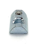 Roll-In T-Nut With Ball Spring 5/16-18, close-up view, showing zinc finish and self-aligning feature for 15 Series aluminum extrusion systems.