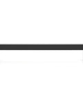 20 Pack 7-1/2 Inch Square Kitchen Cabinet Handles Matte Black Pulls For Cupboard And Drawer, side view of a single handle.