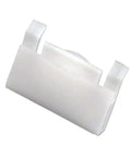 Body Side Rocker Molding Clips Kit Includes 20 Clips 10 White 10 Black For 9mm Hole Mounts DIY Friendly Easy Install Automotive Trim Fasteners For Rocker Panel Molding Replacement. White plastic rocker molding clip for 9mm hole trim mount