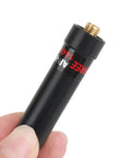 Close-up of 3.14-Inch Stubby Dual Band Antenna For VHF UHF 144/430MHz, SMA Female Connector, black finish
