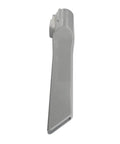 Crevice Tool Attachment Fits BHFEA18D1 BHFEA18D1K BHFEA420J BHFEA520J Replacement Parts Built To Last With High Wear Resistance For Precise Cleaning And Durable DIY Or Pro Use gray plastic angled side view