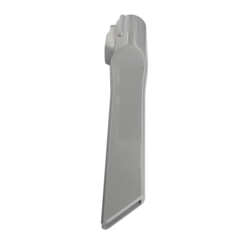Crevice Tool Attachment Fits BHFEA18D1 BHFEA18D1K BHFEA420J BHFEA520J Replacement Parts Built To Last With High Wear Resistance For Precise Cleaning And Durable DIY Or Pro Use gray plastic angled side view