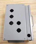 Panel Enclosure 351595 With Button Holes For Control Panels Rock Solid Box GMT-AGLOB Compatible Steel Enclosure