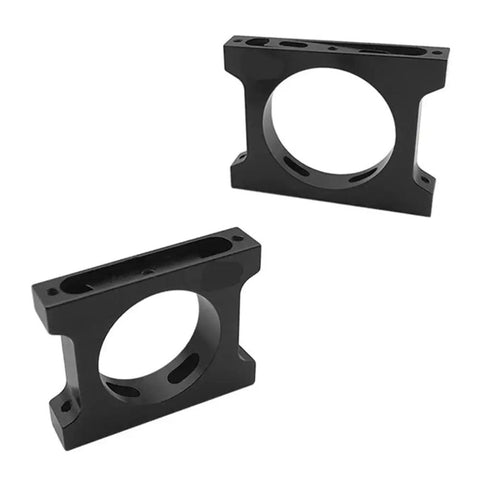Sturdy Aluminum Tube Clamp Fits 30 40 50 mm Drone Frames With Fast CNC Machine Integration And Bolt Circle Motor Plate Mounting For Quick Easy Installations