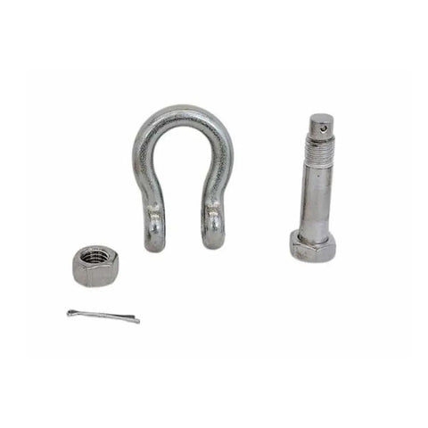 Tough As Nails Marine Grade T316 Stainless Steel Drop Forged Anchor Shackle With Bolt Pin For Heavy Duty Boat Rigging Lifting And Dockside Mooring Setup 5/16 Inch