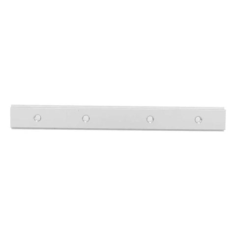 Premium 200mm Aluminum Miter Track Jig with T Slot, four mounting holes. M6 and M8 thread options for router table fence.