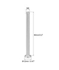 Premium M6x80mm Machine Screws Made From Dang Tough 304 Stainless Steel, showing dimensions and smooth pan head detail.