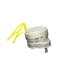 24V Right Rotation Damper Motor Replacement For 38766R Sub with yellow wires, durable design, 2 wire spring return