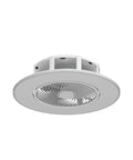 Bladeless Ceiling Fan With Light And Remote Control 22 Inch Low Profile Modern Enclosed Indoor Fan With Multi Speed