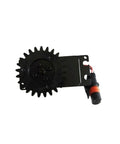 Hardcore T50 Agras Spreader Servo Replacement with metal gears and wiring harness for farm drone applications.