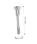 Dope Spring Loaded Crib Latch Replacement Kit With Plunger Pins For Easy Install Bed Height Adjustments Window Screen Repair