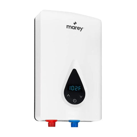 Electric Tankless Water Heater 11kW 240V With Smart Technology For Unlimited On Demand Hot Water front view