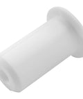 Close-up of a single white silicone grommet from the 2 Pack Wall Grommets 3/4 Inch Silicone Cable Pass Through Bushings For Cable Routing Waterproof
