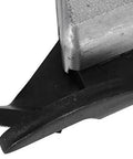 Close-up of a Sheet Metal Cutter Attachment for Electric Drill with 7mm Hex Shank multifunction cutter head cutting blade detail