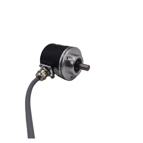 Close-up view of Multi-Turn 12-Bit Absolute Rotary Encoder With 64, 256 Or 4096 Turns And 4096 Laps for precise motion control