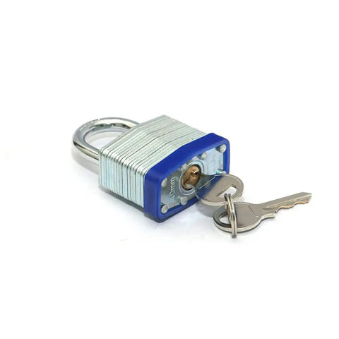Beefy Heavy Duty Laminated Steel Keyed Padlocks With Keyed Alike Locks Normal Shackle Security Locks One And Nine Sixteenths Inch