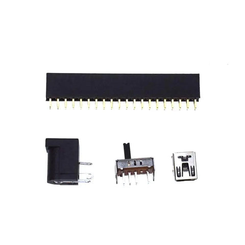 DIY 2.4 Inch TFT Digital Oscilloscope Kit With DIY Parts Probes Handheld Pocket Sized SMD Electronics Learning Set 138 Component Kit parts