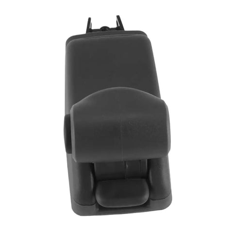 Transmission Gear Shift Lever Carrier With Power Gear Shift Knob For A60M Transmission Fits MP2 MP3 RHD Vehicles Replacement Part For Smooth Shifting And Easy Install No Fuss Install black plastic shift lever carrier front view