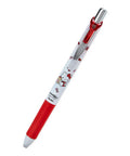 Hello Kitty EnerGel Gel Ballpoint Pen 0.5mm Black Retractable With Quick Dry Ink, featuring red grip and Hello Kitty design