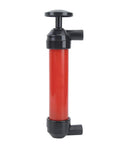 Grab-N-Go Portable Manual Fuel Change Pump For Cars And Small Equipment ABS Material Siphon Tool Quick Liquid Transfer For Gas Oil And Water Lightweight Durable Easy Hands Free Use red ABS manual siphon pump