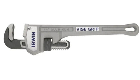 24 Inch Pipe Wrench With Cast Aluminum Housing Beefed Up Heavy Duty Tool For Plumbers And DIY Pros Drop Forged Jaw Heat Treated Easy Spin Nut