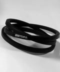 Heavy Duty Rubber V Belt Wrapped Hex Cross, 53 Inches Long, 0.5 Inch Wide, 0.42 Inch Thick, High Strength Tensile Cord, Beefy Drive Belt For Lawn Mowers, Farm Equipment, Snow Blowers And Shop Machines