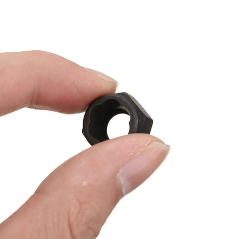 Close-up of a single socket from the 10 Piece Short Socket Bolt Extractor Set For 9-19mm Nuts, highlighting the chrome vanadium steel material.