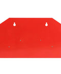 Red metal wall mount for 58 Piece T Slot Clamp Kit With Hardened Press Plates For Milling Lathe CNC Workholding Compatible With Standard T Slot Tables Built To Hold Tough Jobs Securely And Give You Rock Solid Clamping For Precise Machining