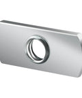 Centered slide-in economy T nut for 1 inch 10 series aluminum extrusions, quarter-twenty bolt compatible, 25 pack."
