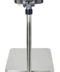 Top Shelf Digital Bench Scale Holding 300 Lb Capacity And Ntep Certification For Legal Trade Shipping with steel platform.