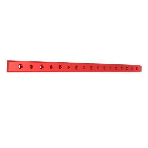 Dope Miter Track T Slot Jig For Woodworking Premium Aluminum Guide Rail Pro Grade DIY Workbench Modification 450mm red guide rail