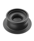 Matte Black Universal Garbage Disposal Sink Flange Stopper Kit 304 Stainless Steel Plug Fits 3-1/2 Inch Standard Drain Openings