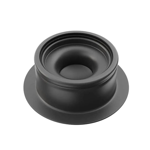 Matte Black Universal Garbage Disposal Sink Flange Stopper Kit 304 Stainless Steel Plug Fits 3-1/2 Inch Standard Drain Openings