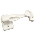 T-Shaped Car Door Holder Retainer Baggage Catch Latches Keep Doors Open Secure For Motorhomes Cars And Yachts With Easy Nylon ABS Installation No Tools Needed - White latch detail