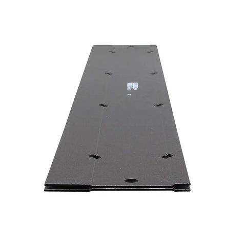 Heavy Duty Metal Duct Folding Tool for HVAC, 24 x 3-Inch Duct Bender with 3/8 and 1-Inch Fold Depths, black metal sheet view