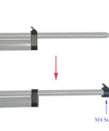 Dope Metal Barrel Band Upgrade For Crosman Pumper 1377 1322 Anodized Black 7075 Aluminum replaces plastic band detail