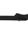 Close-up of 2X Door Draw Latch Lock 3.8 Inch Replacement with soft rubber gasket, black over center design, side view.