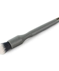 Crevice Cleaning Detailing Brush Kit For Small Spaces Mini Set With Boar's Hair Brush And Ultra Soft Synthetic Brush Black And Gray