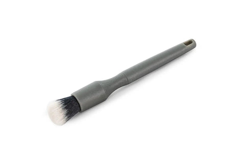 Crevice Cleaning Detailing Brush Kit For Small Spaces Mini Set With Boar's Hair Brush And Ultra Soft Synthetic Brush Black And Gray
