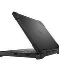 Rock Solid Rugged 14 Inch Fhd Display Intel Core I5 8350U Processor Unleashing Beastly Speed With 32Gb Ram And Lightning Quick 512Gb SSD Runs Windows 11 Pro Heavy Hitter Workstation Renewed viewed from the side with open lid and keyboard exposed.