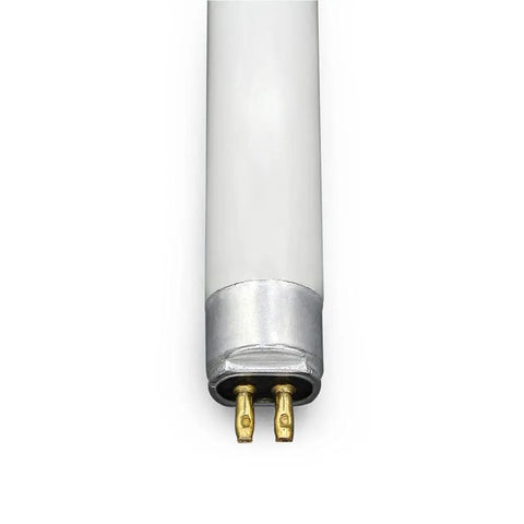 Close-up of base of 16W F16T4 17 Inch Fluorescent Light Bulb Replacement for Furnlite FC952 with G5 Mini Bi Pin Base